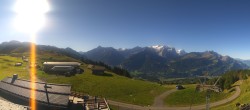 Archived image Webcam Kaeserstatt Roundshot Meiringen Hasliberg 09:00