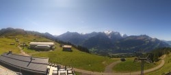 Archived image Webcam Kaeserstatt Roundshot Meiringen Hasliberg 11:00