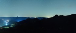 Archived image Webcam Alpen Tower Roundshot Meiringen Hasliberg 23:00