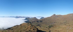 Archived image Webcam Alpen Tower Roundshot Meiringen Hasliberg 13:00