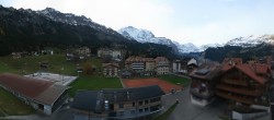 Archiv Foto Webcam Dorf Wengen in der Schweiz 07:00