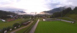 Archiv Foto Webcam Nordisches Zentrum Seefeld mit Schanze und Loipen 05:00