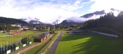 Archiv Foto Webcam Nordisches Zentrum Seefeld mit Schanze und Loipen 08:00
