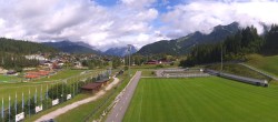 Archiv Foto Webcam Nordisches Zentrum Seefeld mit Schanze und Loipen 11:00
