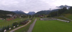 Archiv Foto Webcam Nordisches Zentrum Seefeld mit Schanze und Loipen 08:00