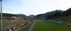 Archiv Foto Webcam Arena365 in Seefeld mit Schanze und Loipen 07:00