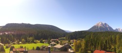 Archived image Webcam Panoramic view Leutasch 11:00
