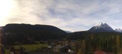 Archiv Foto Webcam Blick auf Leutasch 09:00