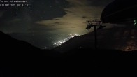 Archiv Foto Webcam Torrent Bahnen Leukerbad, Schwalbennest 23:00