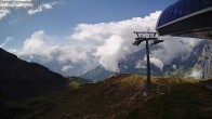 Archived image Webcam Leukerbad, Schwalbennest chairlift 11:00