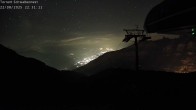 Archived image Webcam Leukerbad, Schwalbennest chairlift 21:00