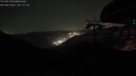 Archived image Webcam Leukerbad, Schwalbennest chairlift 03:00