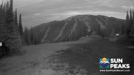 Archiv Foto Webcam Sun Peaks: Sundance Sesselbahn Bergstation 04:00