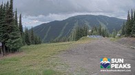 Archiv Foto Webcam Sun Peaks: Sundance Sesselbahn Bergstation 10:00
