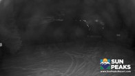 Archiv Foto Webcam Sun Peaks: Sundance Sesselbahn Bergstation 01:00