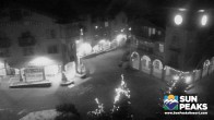 Archiv Foto Webcam Village Sun Peaks 01:00