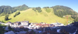 Archiv Foto Webcam Zauchensee - Blick auf den Ort 02:00