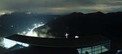 Archiv Foto Webcam Hinterglemm: Bergstation Zwölferkogel 23:00