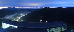 Archiv Foto Webcam Hinterglemm: Bergstation Zwölferkogel 03:00