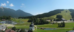 Archived image Webcam Cross country ski run Seefeld 13:00