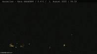 Archiv Foto Webcam Gargellen- Blick Schafberg 03:00
