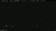 Archiv Foto Webcam Gargellen- Blick Schafberg 23:00
