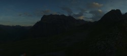 Archived image Webcam Panorama view of Gargellen 19:00