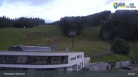 Archived image Webcam Katschberg: Silverjet Base station in St. Margarethen 20:00