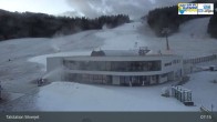 Archiv Foto Webcam Katschberg: Silverjet Talstation in St. Margarethen 01:00