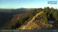 Archiv Foto Webcam Blick vom Hüttenkogel in Lackenhof Ötscher, Niederösterreich 06:00