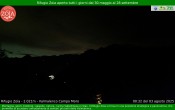 Archived image Webcam Mountain Lodge Zoia, Chiesa in Valmalenco 23:00