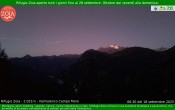 Archived image Webcam Mountain Lodge Zoia, Chiesa in Valmalenco 05:00