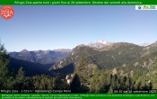 Archived image Webcam Mountain Lodge Zoia, Chiesa in Valmalenco 07:00