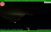 Archived image Webcam Mountain Lodge Zoia, Chiesa in Valmalenco 03:00