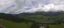 Archived image Webcam Chäserrugg: Mountain View from Restaurant Iltios 11:00