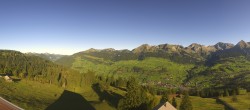 Archived image Webcam Chäserrugg: Mountain View from Restaurant Iltios 08:00