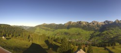 Archived image Webcam Chäserrugg: Mountain View from Restaurant Iltios 08:00