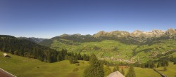 Archived image Webcam Chäserrugg: Mountain View from Restaurant Iltios 11:00