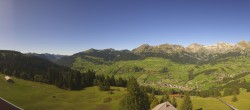 Archived image Webcam Chäserrugg: Mountain View from Restaurant Iltios 13:00
