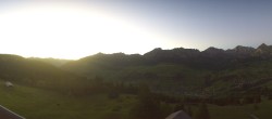 Archived image Webcam Chäserrugg: Mountain View from Restaurant Iltios 19:00