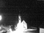Archiv Foto Webcam Vent - Blick zur Kirche und den Stubaier Alpen 23:00