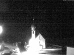Archiv Foto Webcam Vent - Blick zur Kirche und den Stubaier Alpen 01:00