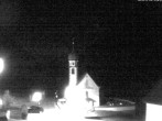 Archiv Foto Webcam Vent - Blick zur Kirche und den Stubaier Alpen 19:00