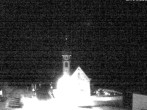 Archiv Foto Webcam Vent - Blick zur Kirche und den Stubaier Alpen 01:00