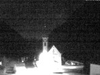 Archiv Foto Webcam Vent - Blick zur Kirche und den Stubaier Alpen 23:00