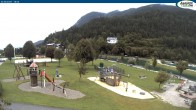 Archiv Foto Webcam Achensee: Achenkirch Badestrand 17:00