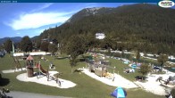 Archived image Webcam Lake Achensee - beach 15:00