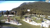 Archived image Webcam Lake Achensee - beach 17:00