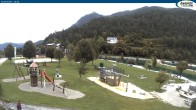 Archiv Foto Webcam Achensee: Achenkirch Badestrand 09:00