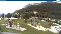 Archiv Foto Webcam Achensee: Achenkirch Badestrand 17:00